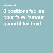 8 Positions Faciles Pour Faire L Amour Quand Il Fait Froid Il Fait Froid Faire Soi Meme Amour