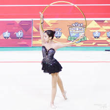 K Pop K Fans Twice Mina S Rhythmic Gymnastics At Iac Mina Rhythmic Gymnastics Kpop Girls