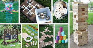 Make a hula hoop croquet yard game; 40 Best Diy Backyard Games Ideas And Designs For 2021