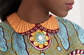 Peter Pan Collar Vlisco V Inspired Vlisco African Fabric Peter Pan Collar