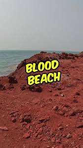 The Blood Beach or Red Beach on Hormuz Island is another geological wonder  in this incredible Iranian island in the Persian Gulf #worldtraveller  #worldtraveler #iamtraveller #igtraveler #instatravels ...