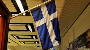 Flaggbys varige nasjonale flagg er smussavvisende og vaskbar. Skotsk Flagg Sumburgh Airport Dfly