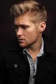 Dan By Karim Konrad Photography Exclusive Fashionably Male Mens Haircuts Short Blonde Haircuts Mens Haircuts Blonde