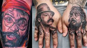 Since the 70's, the iconic comedy duo cheech and chong have been the most famous smokers in the world. Celebrate Tommy Chong S 82nd Birthday With Cheech And Chong Tattoos Tattoo Ideas Artists And Models