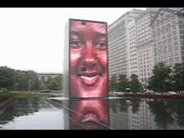 The fountains feature huge choreographed water performances set to lightweight and music. Crown Fountain Millenium Park Chicago Youtube