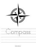Free coloring sheets to print and download. Compass Coloring Page Twisty Noodle