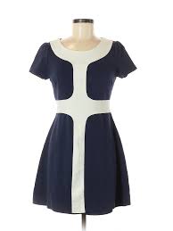 Details About Boden Women Blue Casual Dress 6 Petite
