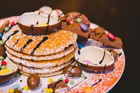 Pancakes With Kinder Egg Nutella And Chocolate My Old Dutch Pancake Day In London Pancake Day Pancakes London Eats