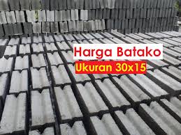 Nikmati juga pengalaman menyenangkan & lebih hemat untuk berbelanja mesin cetak batako dengan bebas ongkir hingga fitur cicilan 0% dari berbagai bank. Harga Batako Ukuran 30x15 Harga Batako