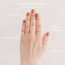 Style Guide How To Build The Perfect Ring Stack Lauren Conrad