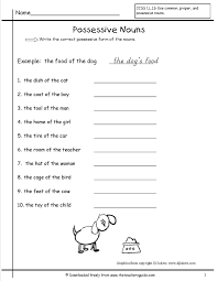 possessive nouns worksheets from the teacher s guide nouns worksheet possessive nouns worksheets possessive nouns