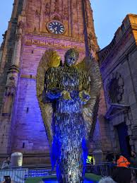 Find undergraduate, postgraduate, foundation and short courses at the university of derby, a modern uk university that's rated gold in the teaching excellence framework (tef). Knife Angel Arrives In Derby Derbyshire Constabulary