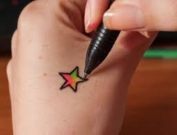 Take your sharpie, and draw your tattoo directly onto your skin.1 x research source you can use multiple colors of sharpie if you like, but keep in mind that whatever you draw will be the 'permanent' version. Fun Things To Draw On Your Hand With Pen Do It Before Me