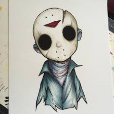 Drawing tutorials of jason voorhees. Simple Jason Drawings Easy Novocom Top