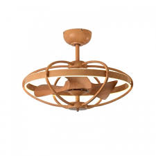 The brand believes in treating customers as its god and accordingly takes care of all the customers rivet fans are state of the art flush mount ceiling fans with integrated led light kit. Mid Century Metal Cage Semi Flush Mount Fan Ceiling Light For Living Room Ceiling Fans