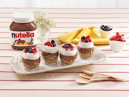 Verrines De Yaourt Et Muesli Au Nutella Recette De Verrines De Yaourt Et Muesli Au Nutella Marmiton Nutella Recette Nutella Recette A Base De Nutella