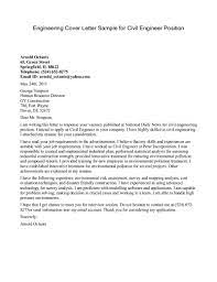 Job application letter sample for civil engineer. Civil Engineering Job Cover Letter July 2021