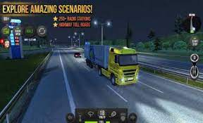 Juego de autobuses de los desarrolladores de truck simulator 2018: Truck Simulator 2018 Europe 1 2 9 Apk Mod Unlimited Money Android