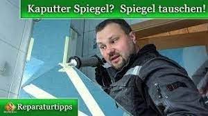 kaputter spiegel am spiegelschrank reparaturanleitung spiegel tauschen spiegelschrank spiegel reparatur