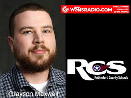 RCS Grayson Maxwell Moves From Classroom To Media