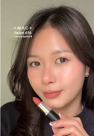 Thử son mới với tui nhaaa 💕 NYX lip liner soft spoken 💕 M.A.C lipstick  616 taupe #nyx #lipliner #mac #lipstick #unbox