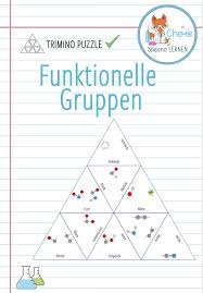 Funktionelle Gruppen Trimino Puzzle Unterrichtsmaterial Im Fach Chemie In 2020 Lernen Chemieunterricht Chemie