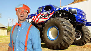 Maybe you would like to learn more about one of these? Blippi Learns Shapes Colors Numbers With Monster Trucks The Monster Truck Song Educational Youtube
