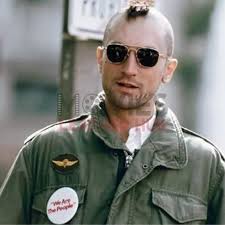 Taxi Driver Travis Bickle Green Cotton Jacket For Halloween Sale