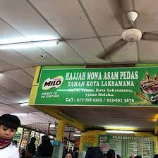 A classic malay dish, there are many versions of asam pedas as different cooks make their own interpretation of this dish. Restaurant Signage Bild Von Hajjah Mona Asam Pedas Melaka Tripadvisor