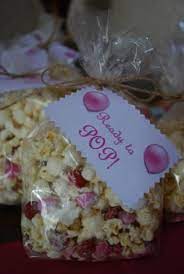Ready To Pop Baby Shower Party Favor My Sister Made This For A Friend S Girl Baby Shower I Put B Ideias Para Chas De Bebe Festa Cha De Bebe Festa De