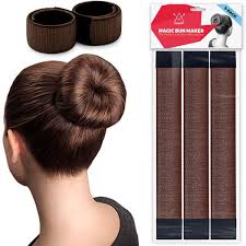 Snap bun maker is a little easier to use than a donut. Hawwwy 3 Piece Hair Bun Maker Easy Fast Snap Roll Bun Tool Original Magic Bun Tool Donut Hair Perfect Bun Makers French Twist Donuts For Updos Kids Women Ballerina Bun Shaper Easybun