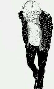 Black And White Anime Boy Bad Boy Anime Badass Otaku Black And White Anime Boy Manga Anime Manga