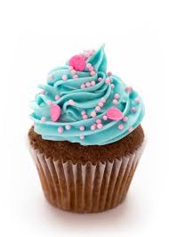 Cupcake Bleu Au Chocolat Pour Baby Shower De Petit Garcon Cupcake Facile Recette Cupcake Patisserie Cupcake