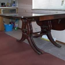 Claussen's furniture features a large selection of quality living room, bedroom, dining room, home office, and entertainment furniture as well as mattresses, home decor and accessories. Best Vintage Duncan Phyfe Style Dining Table And Chairs For Sale In Parker Colorado For 2021