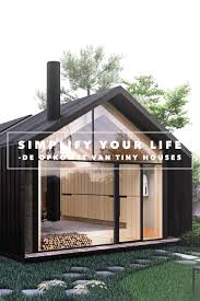 Tiny House Met Stalen Gevel Architectuur Huis Minimalistisch Huis Plannen Voor Kleine Huizen