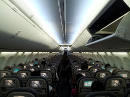 The Interior Of Flydubai S Boeing 737 800 Airplane Interior Airline Passenger