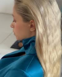 Textured Flatiron Waves for @adelina.tereshchenkova using @ghd_northamerica  Platinum Plus 🔗 Used @theouai Texturizing Spray + Wave Spray 💙 , —,  Makeup: @jasdoylemakeup , #hairbywallace #createwithmane ...