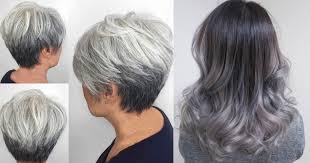 Blond Argintiu 10 Modele Inspirate De Ombre Gri Pentru Un Look Indrăzneț Fasingur