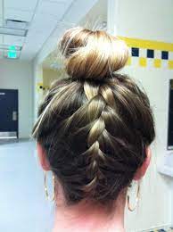 This Is Just A Friend Another Friend Did Her Hair In Gym Class And It Was Soooo Cute Pretty Blonde Hair Gorgeous Hair Pretty Hairstyles
