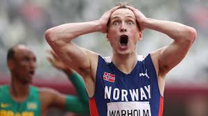 On this day, in the . Norway S Karsten Warholm Smashes World Record In 400 Meter Hurdles Axios