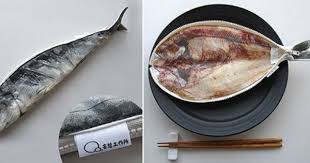 Ufunk Net Fish Pencil Case Pencil Case Food