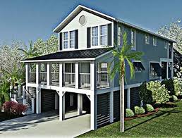Beachfront homes oceanfront homes stilt houses stilt. Pawley S Place Ii Stilt House Plans Coastal House Plans House On Stilts