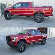Black And Red Wheels For F150 Instagram Photo By N Fab Inc Jun 22 2016 At 7 50pm Utc Ford F150 Lifted Black Truck Truck Rims