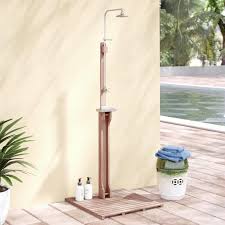 Outdoor shower connected to garden hose. 20 Outdoor Showers For Your Lake Or Poolside Home Insteading