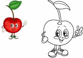 صور رسومات فواكه للتلوين pdf وخضراوات ملونة وسهلة للطباعة بأشكال جميلة bee coloring pages coloring pages mario characters
