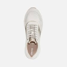 Geox Alhour Woman Off White Sneakers Geox Fw 19 20