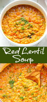 Red Lentil Soup Red Lentil Soup Recipe Lentil Soup Recipes Red Lentil Soup
