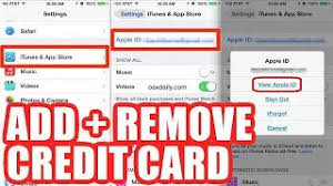 Tap the app store & itunes pass to open it. How To Add Or Remove Credit Card To Apple Id Remove Payment Info From Itunes App Store Youtube
