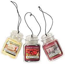 Yankee candle concentrated room spray lemon lavender air freshener spray net wt 1.5 oz (43g). Amazon Com Yankee Candle Car Jar Ultimate Hanging Air Freshener 3 Pack Vanilla Cupcake Black Cherry And Home Sweet Home Automotive