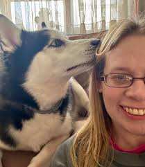 Katie, Kito, Mr. Fabulous Hair, and Jacob smelling his finger.